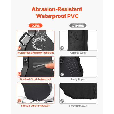 Σκληρή θήκη VEVOR Acoustic Guitar 43.31 in with Lock and Keys for Acoustic Guitar