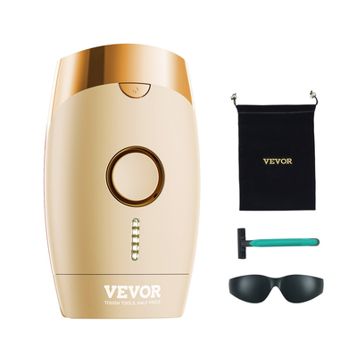VEVOR IPL Αποτρίχωση Laser Αποτρίχωση με λέιζερ Αυτόματη/Μη αυτόματη λειτουργία 5 ρυθμιζόμενων επιπέδων
