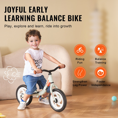 VEVOR Toddler Balance Bike Ποδήλατο από κράμα αλουμινίου Balance για 1-5 ετών αγόρι κορίτσι