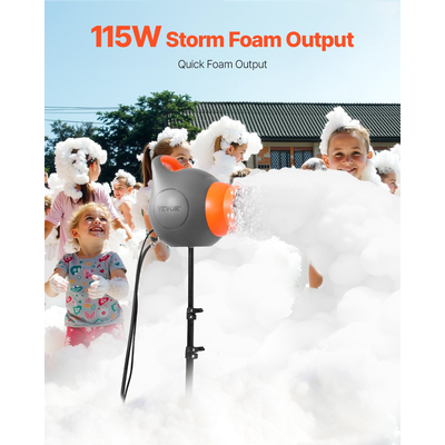 VEVOR Foam Machine Party Foam Cannon 115 W Foam Cannon για Party Grey & Orange
