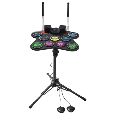 VEVOR Electric Drum Set 9-Pad with Stand Dual Speakers Light Up Sticks για παιδιά