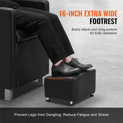 VEVOR Shampoo Backwash Chair Salon & Spa Hair Washing Station με φαρδύ υποπόδιο