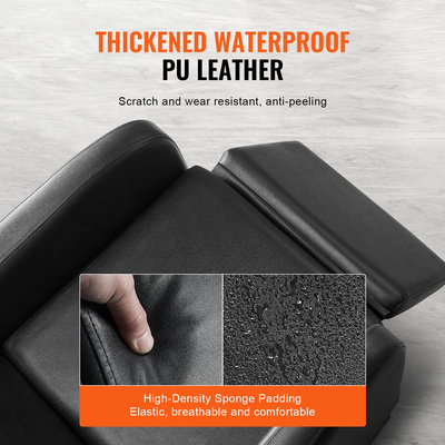 VEVOR Shampoo Backwash Chair Barbershop Hair Washing Station & Electric Footrest