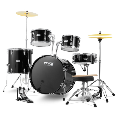 VEVOR Adult Drum Set 5-Pece 22 σε πλήρες σετ τυμπάνων πλήρους μεγέθους με βάση Throne