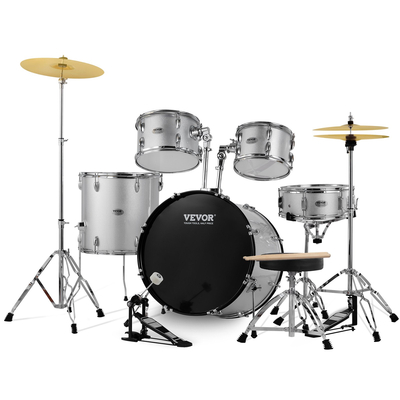VEVOR Adult Drum Set 5-Pece 22 σε πλήρες σετ τυμπάνων πλήρους μεγέθους με βάση Throne