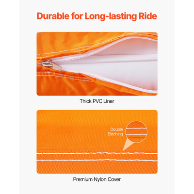 VEVOR Towable Tube for Boating 1-2 Riders Σωλήνες και ρυμουλκούμενα φουσκωτά σκάφη