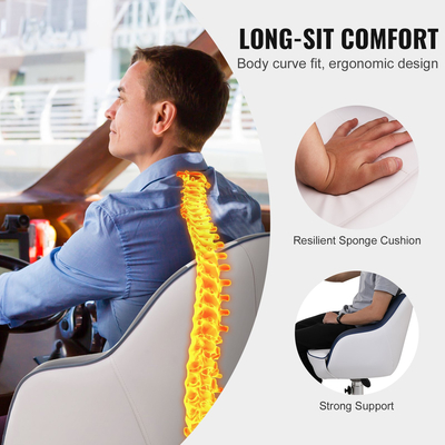 VEVOR Boat Seat Captain Bucket Seat Fishing Pontoon Boat Seat Padding Chair 1 pc