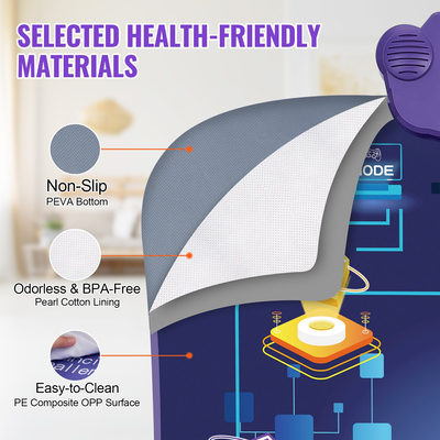 VEVOR Dance Mat for Kids Dance Pad Toy με ασύρματο Bluetooth Δώρο για 3+ κορίτσια