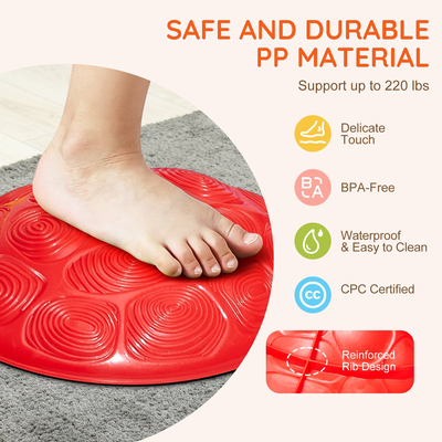 VEVOR Kids Balance Steping Stones Γήπεδο αισθητηριακών εμποδίων 6 ΤΕΜ. Εσωτερικός εξωτερικός χώρος