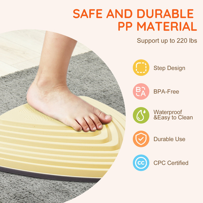 VEVOR Kids Balance Steping Stones Γήπεδο αισθητηριακών εμποδίων 6 ΤΕΜ. Εσωτερικός εξωτερικός χώρος