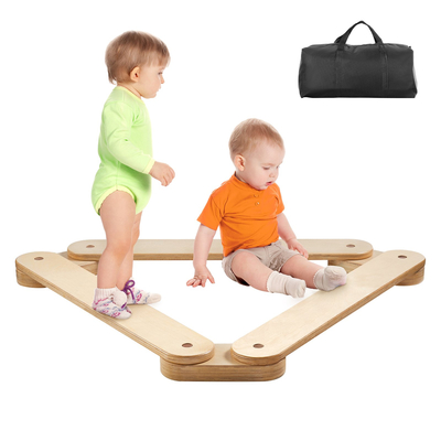 VEVOR Kids Balance Beam Stepping Stones Gymnastics Children Balance Board 3 ΤΕΜ