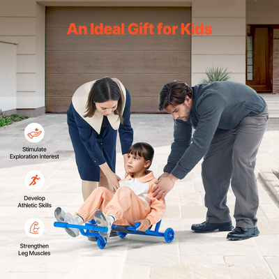 VEVOR Ride on Scooter Powered by Zig-Zag Motion Drift Cart για παιδιά ηλικίας 4+