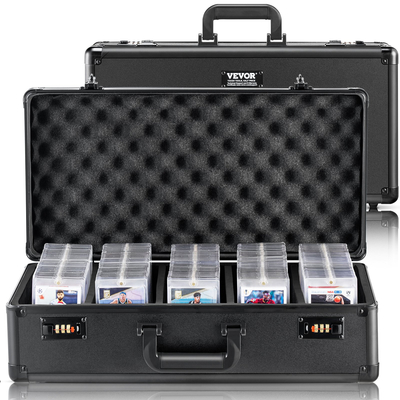 VEVOR 162 PSA Graded Card Storage Box 5 Slots Θήκη για αθλητικές κάρτες Κωδική κλειδαριά