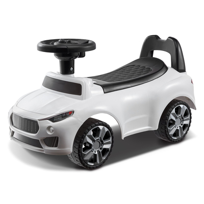 VEVOR Ride On Car Boys Girls Push Along Καρότσι παιχνιδιών για νήπιο 1-3 ετών Λευκό
