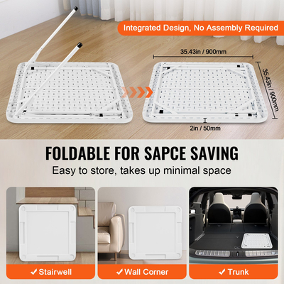 VEVOR Mahjong Τραπέζι 4 Παίκτης Πτυσσόμενο Τραπέζι και Επιτραπέζιο Πατάκι Θήκη για τσιπ