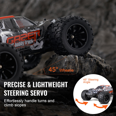 VEVOR Remote Control Car 1:14 Scale Kids RC Car All Terrain 4WD Off-Road