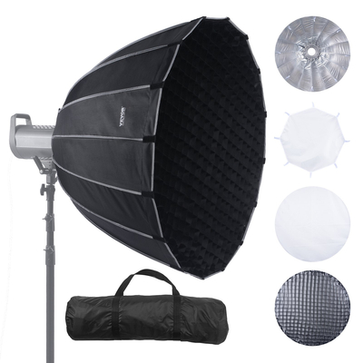 VEVOR Parabolic Softbox 33 σε Quick Release & Quick Fold & Portable