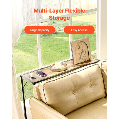 VEVOR Στενή κονσόλα Καναπές Τραπέζι Τραπέζι καναπέ 41,7 in for Entryway & Living Room