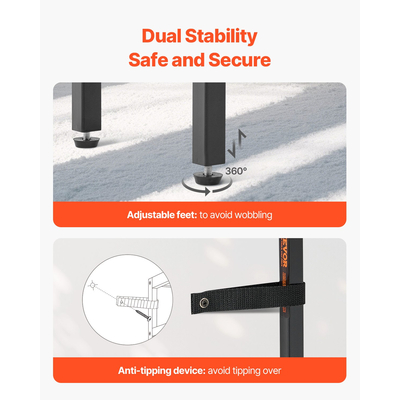 VEVOR Στενή κονσόλα Καναπές Τραπέζι Τραπεζάκι καναπέ 70,9" για είσοδο & σαλόνι