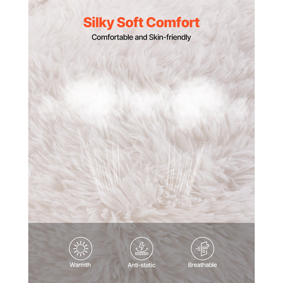 Καρέκλα VEVOR Bean Bag Καρέκλα καναπέ BeanBag με μπράτσα για ενήλικες Λούτρινο μπεζ