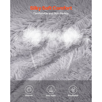 Καρέκλα κρεβατιού VEVOR Bean Bag Μετατρέψιμη από καρέκλα σε σαλόνι ή στρώμα Grey-Queen