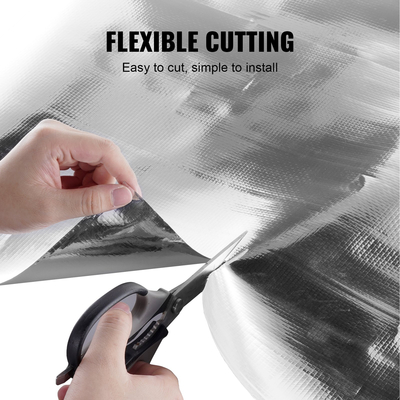 VEVOR Διπλό ανακλαστικό μονωτικό ρολό Υφαντό ύφασμα Radiant Barrier 48"x250ft