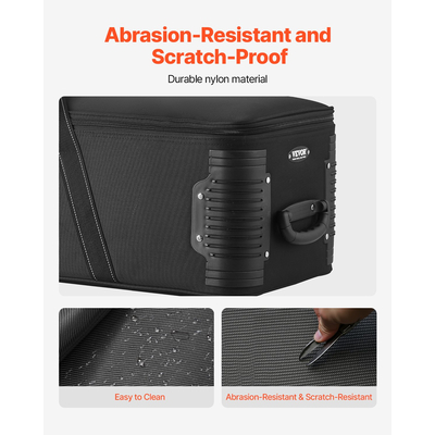 Θήκη τρόλεϊ εξοπλισμού VEVOR Studio 46,46 x 14,57 x 11,81 σε κυλιόμενη τσάντα κάμερας