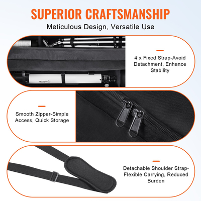 Θήκη τηλεσκοπίου VEVOR 1040 mm Τσάντα αποθήκευσης τηλεσκοπίου πολλαπλών χρήσεων με απορροφητικό κραδασμό