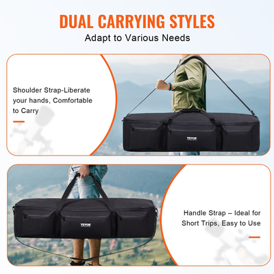 Θήκη VEVOR Τηλεσκοπίου 1035 mm Τσάντα αποθήκευσης τηλεσκοπίου πολλαπλών χρήσεων απορρόφησης κραδασμών