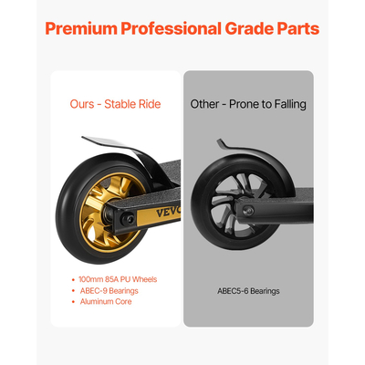 VEVOR Stunt Scooter Street Trick Scooters για παιδιά Ενήλικες Ελαφρύ κατάστρωμα