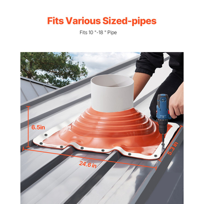 Εύκαμπτη σιλικόνη με σωλήνα υψηλής θερμοκρασίας VEVOR