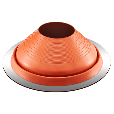 VEVOR Metal Roof Pipe Flashing Boot ταιριάζει 10" - 19" Pipe High Temp Red Silicone