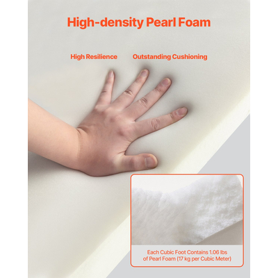 VEVOR Gym Wall Padding Αδιάβροχο πατάκι μπάσκετ πάχους 5 cm Γκαράζ γηπέδου αφρού