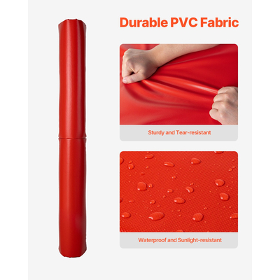 VEVOR 180cm Basketball Pole Pad Durable Padding 5-16 Round 11,5x11,5 Square Pole