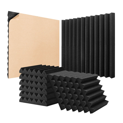 VEVOR Acoustic Foam Panels 24 Pack 12 x 12 x 2 σε κόλλα για οροφή τοίχου