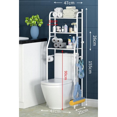 Επιδαπέδια ραφιέρα μπάνιου - 0090 - 521810