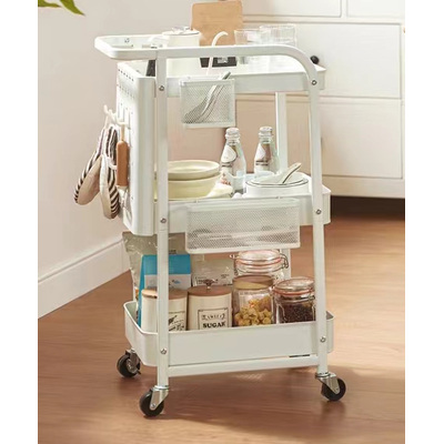 Βοηθητική ραφιέρα τρόλεϊ 3 επιπέδων - 4002 - 915114