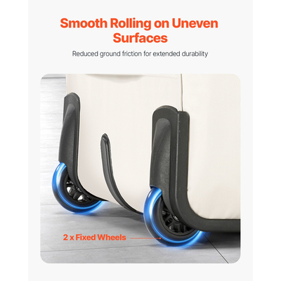 Τσάντα φορητού υπολογιστή VEVOR κυλιόμενη τσάντα υπολογιστή 15,6 ιντσών για γυναίκες ταξιδιώτες άντρες