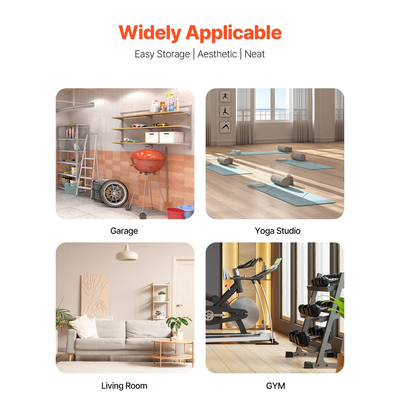 VEVOR Home Gym Workout Equipment Organizer Ματ γιόγκα Storage Weight Rack Dumbbell