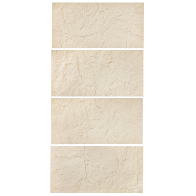 VEVOR 3D πάνελ τοίχου 4 Pack 48x24&#039;&#039; PU Stone-Look 32 τετραγωνικών μέτρων Κάλυψη Stone Yellow