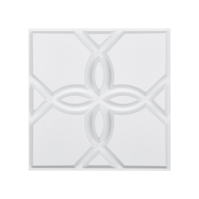 VEVOR 3D πάνελ τοίχου 33-συσκευασία 11,81x11,81&#039;&#039; PVC 32 τετραγωνικών μέτρων με κάλυψη Floral White