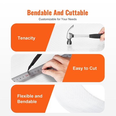 VEVOR 5 Pack Πολυκαρβονικά Πάνελ Θερμοκηπίου 2&#039; X 4&#039; X 0,32&#039;&#039; Φύλλα οροφής