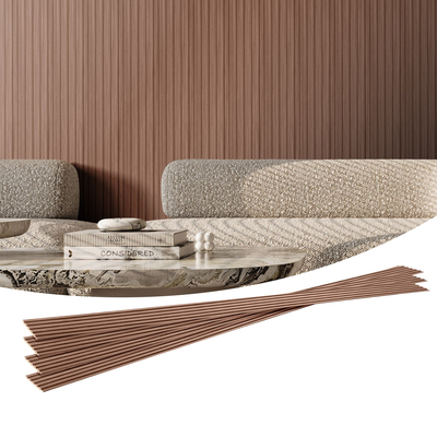 VEVOR Wood Slat Acoustic Panels 8 τμχ 96 x 6 ιντσών WPC για μοντέρνο τοίχο σε γκρι δρυς