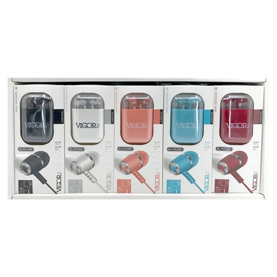 Ενσύρματα ακουστικά - EV-202 - 202029 - Red