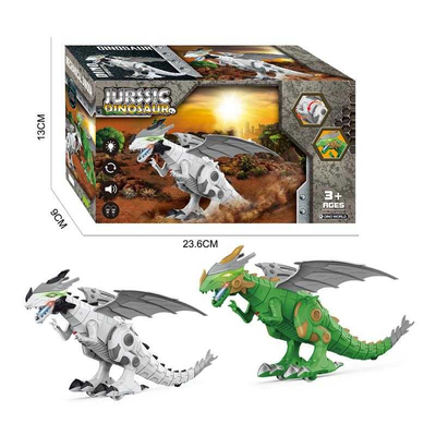 Ηλεκτρονικός δεινόσαυρος με κίνηση και ήχο - 826 - 215536