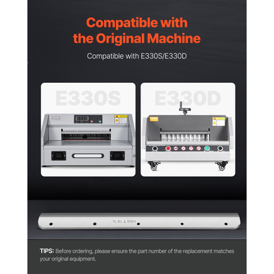 Λεπίδα κοπής χαρτιού, ανθεκτική σε τριβή, ανταλλακτική λεπίδα από χάλυβα για E330D/E330S