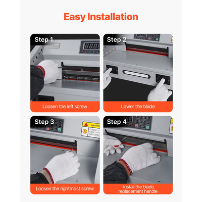 Λεπίδα κοπής χαρτιού, ανθεκτική σε τριβή, ανταλλακτική λεπίδα από χάλυβα για E330D/E330S