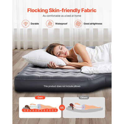 VEVOR Στρώμα Αέρα Αυτοκινήτου Φουσκωτό Αυτοκίνητο Κάμπινγκ Ταξίδι Υπνοδωμάτιο SUV MPV Sedan