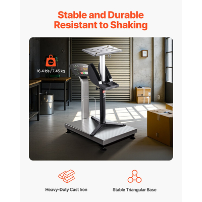 Βάση λείανσης πάγκου VEVOR, βάση δαπέδου λείανσης πάγκου, ρυθμιζόμενο ύψος 5 επιπέδων