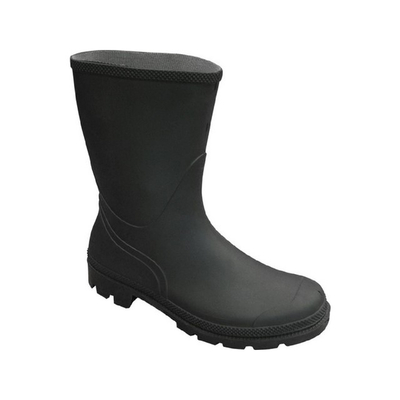 Μπότες κνήμης μαύρη Νο45 - γαλότσες unisex εργασίας